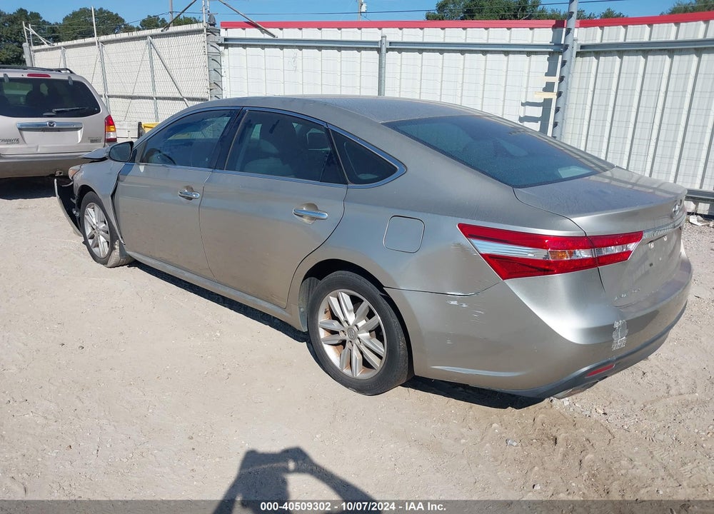 2013 TOYOTA AVALON VIN: 4T1BK1EBXDU056301