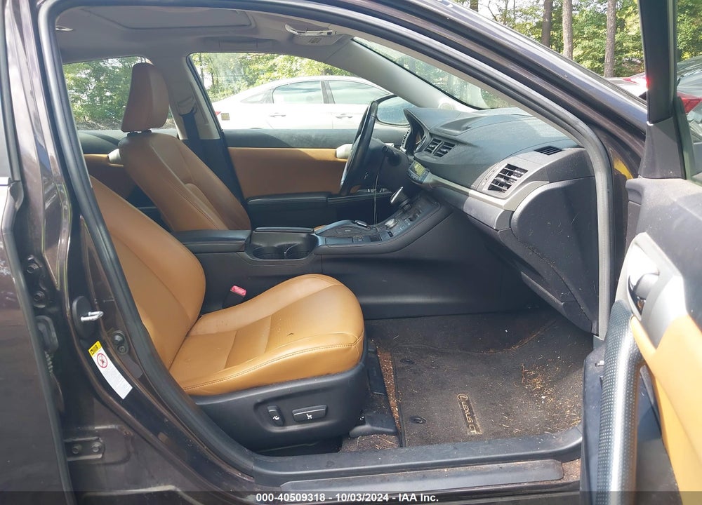 2013 LEXUS CT 200H VIN: JTHKD5BH2D2159365