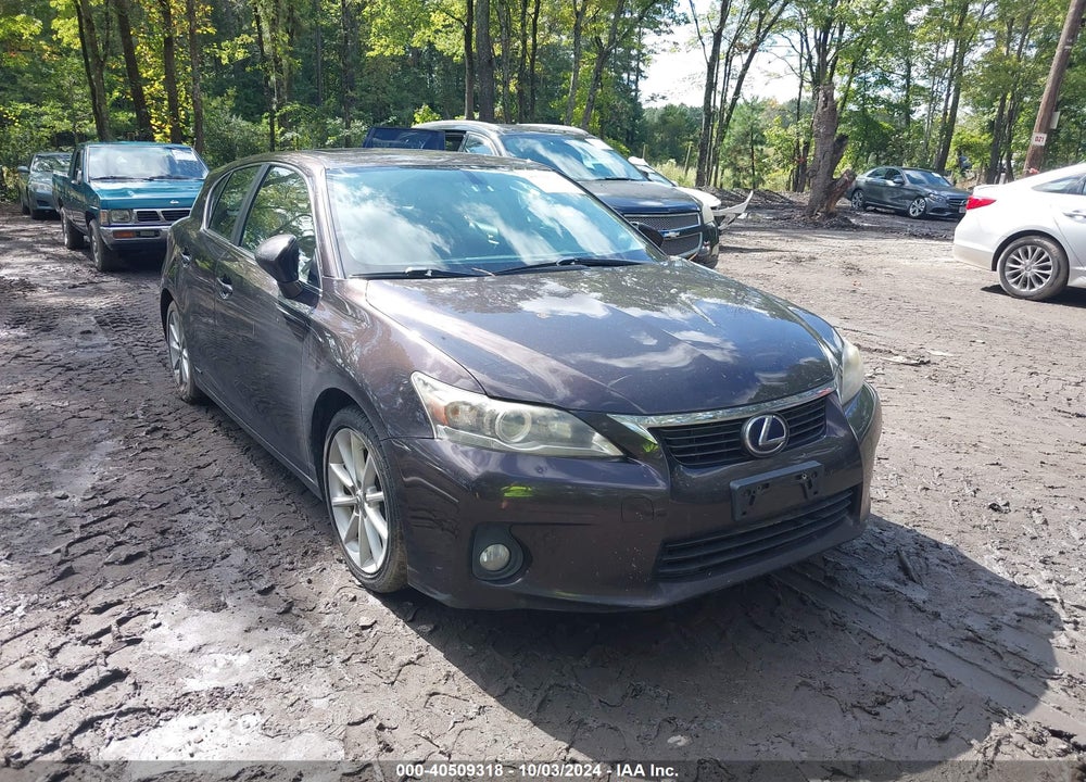 2013 LEXUS CT 200H VIN: JTHKD5BH2D2159365