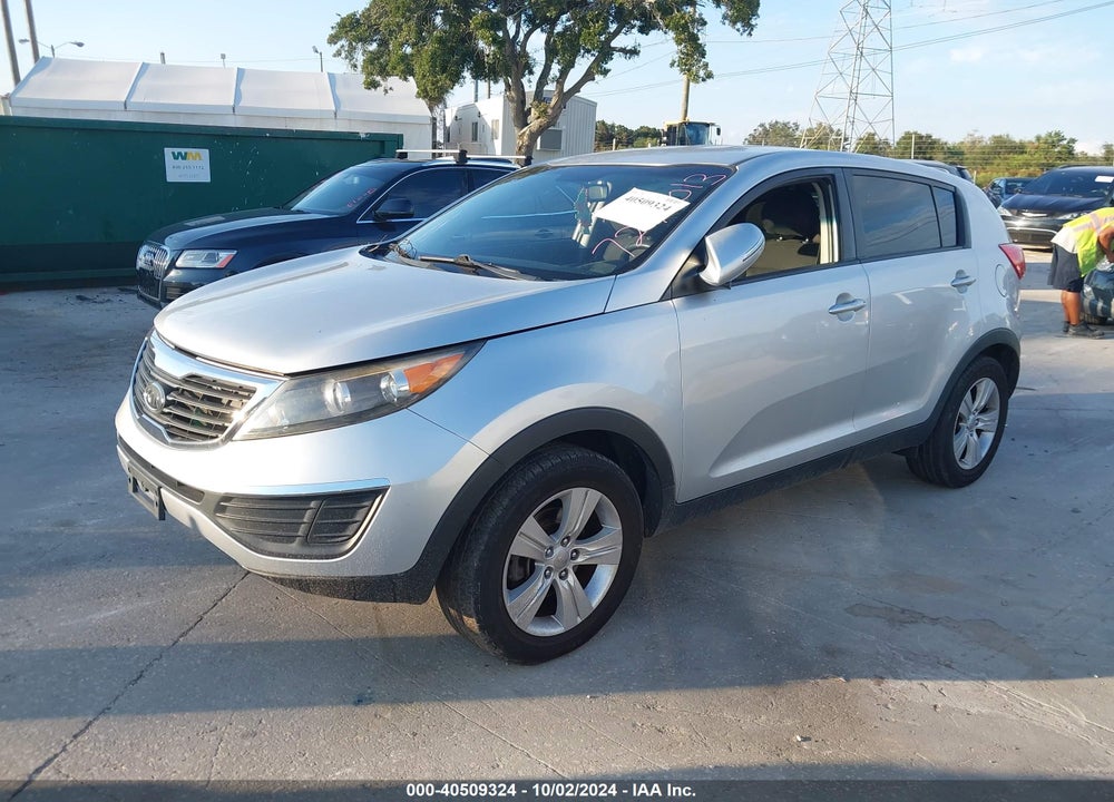 2012 KIA SPORTAGE LX VIN: KNDPB3A23C7275013