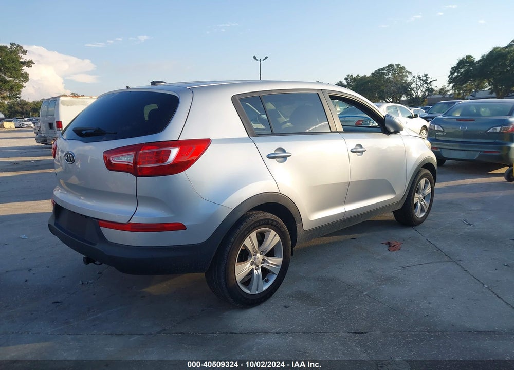 2012 KIA SPORTAGE LX VIN: KNDPB3A23C7275013
