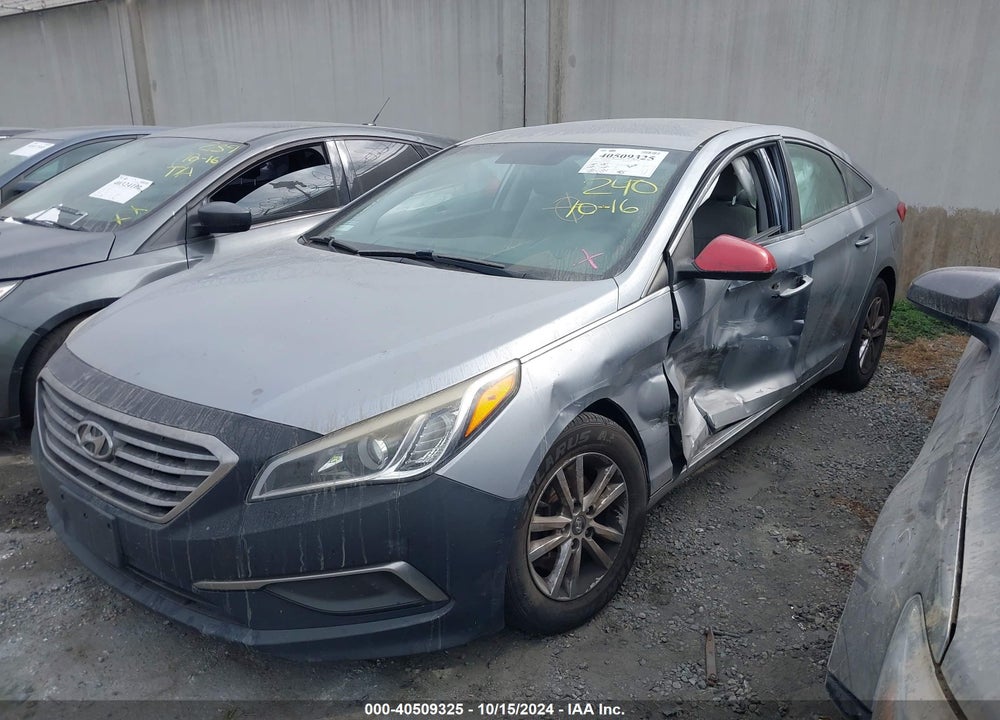 2016 HYUNDAI SONATA SE VIN: 5NPE24AF7GH397438