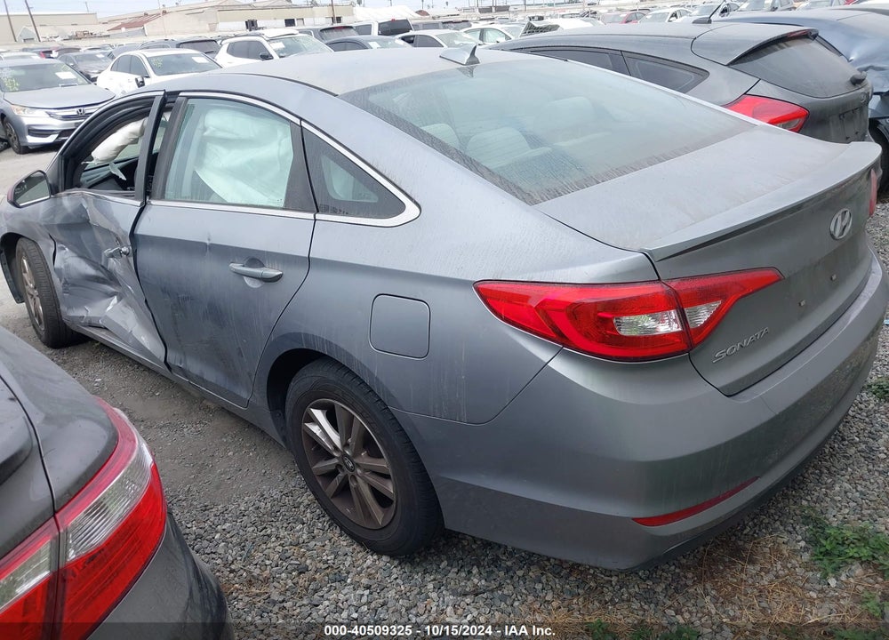 2016 HYUNDAI SONATA SE VIN: 5NPE24AF7GH397438