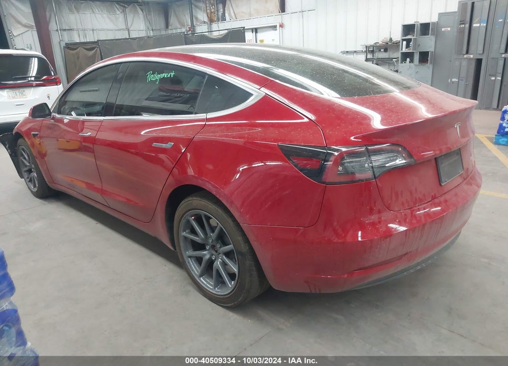 2019 TESLA MODEL 3 LONG RANGE/PERFORMANCE VIN: 5YJ3E1EB3KF408205