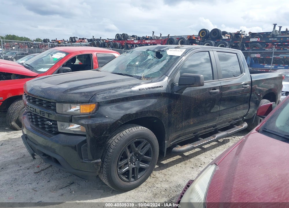 2022 CHEVROLET SILVERADO 1500 LTD 2WD SHORT BED CUSTOM VIN: 1GCPWBEK1NZ152262