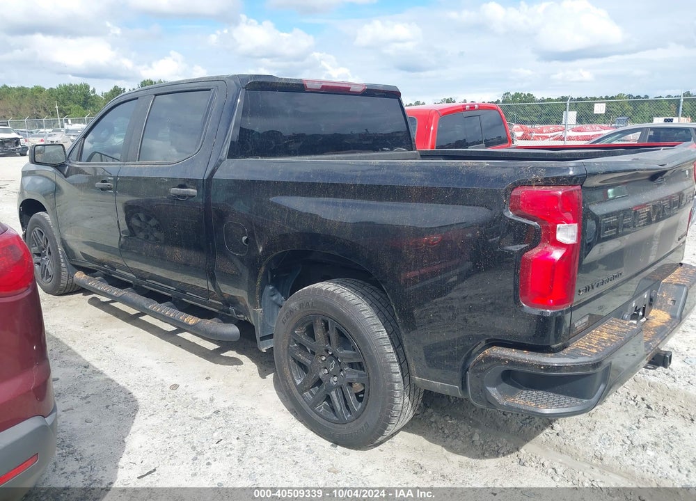 2022 CHEVROLET SILVERADO 1500 LTD 2WD SHORT BED CUSTOM VIN: 1GCPWBEK1NZ152262