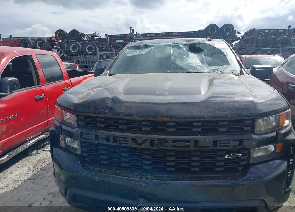2022 CHEVROLET SILVERADO 1500 LTD 2WD SHORT BED CUSTOM VIN: 1GCPWBEK1NZ152262