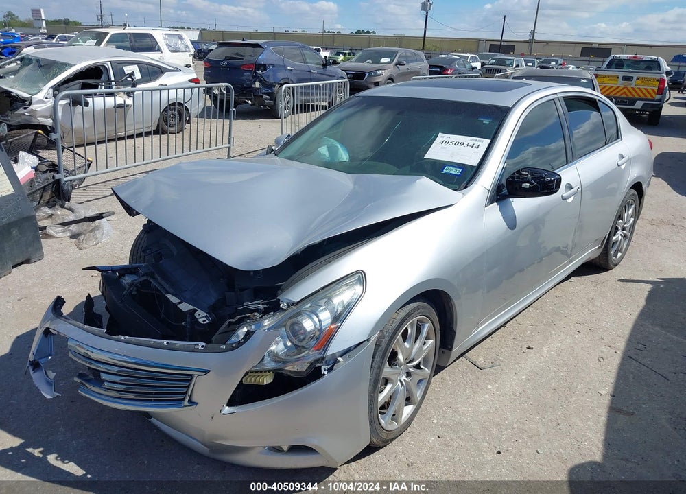 2011 INFINITI G37 JOURNEY VIN: JN1CV6AP9BM509841