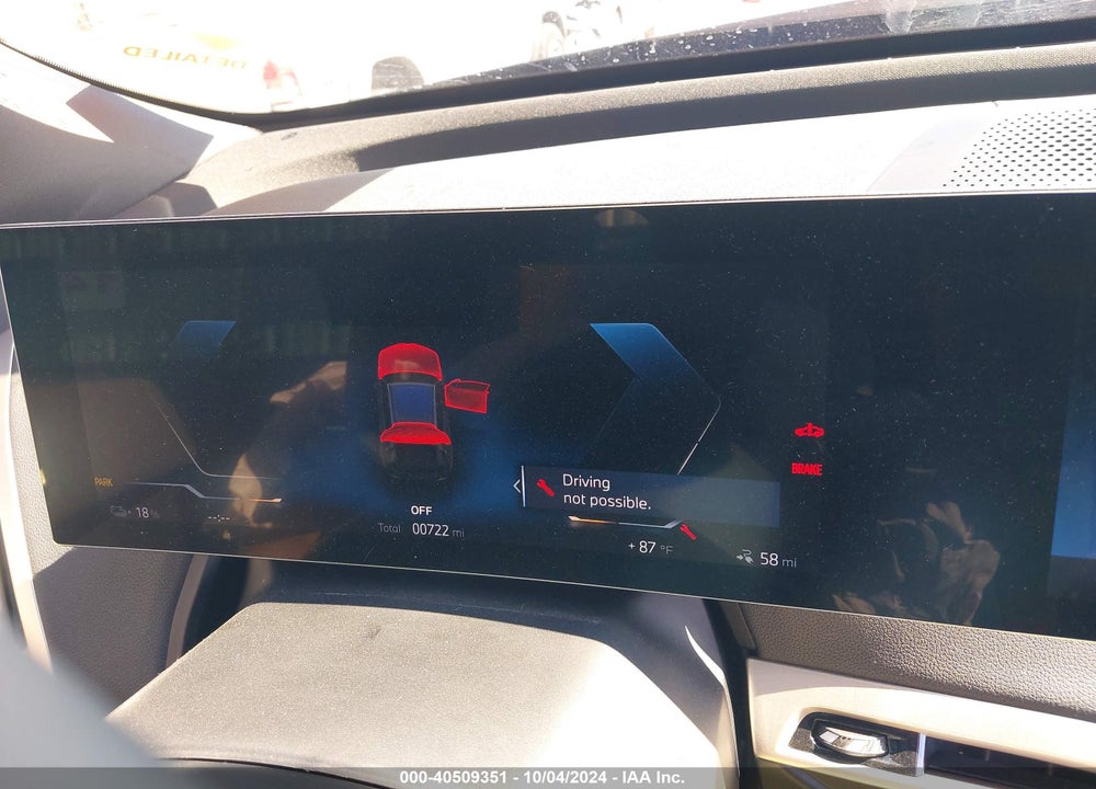 2025 BMW IX XDRIVE50 VIN: WB523CF00SCT18853