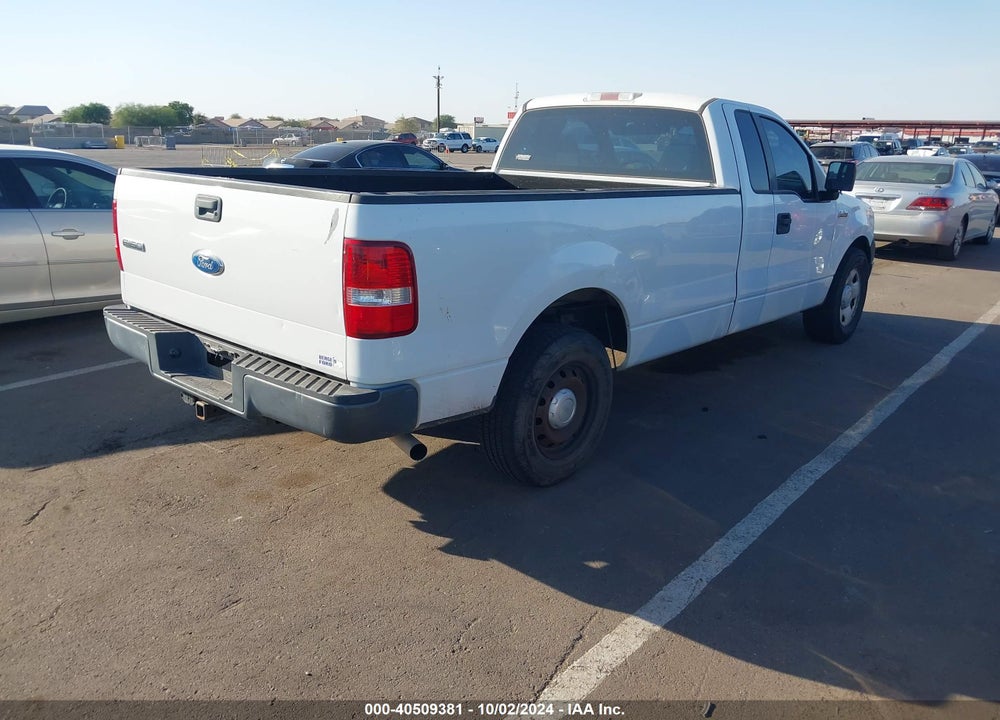 2008 FORD F-150 XL VIN: 1FTRF12W78KD33969