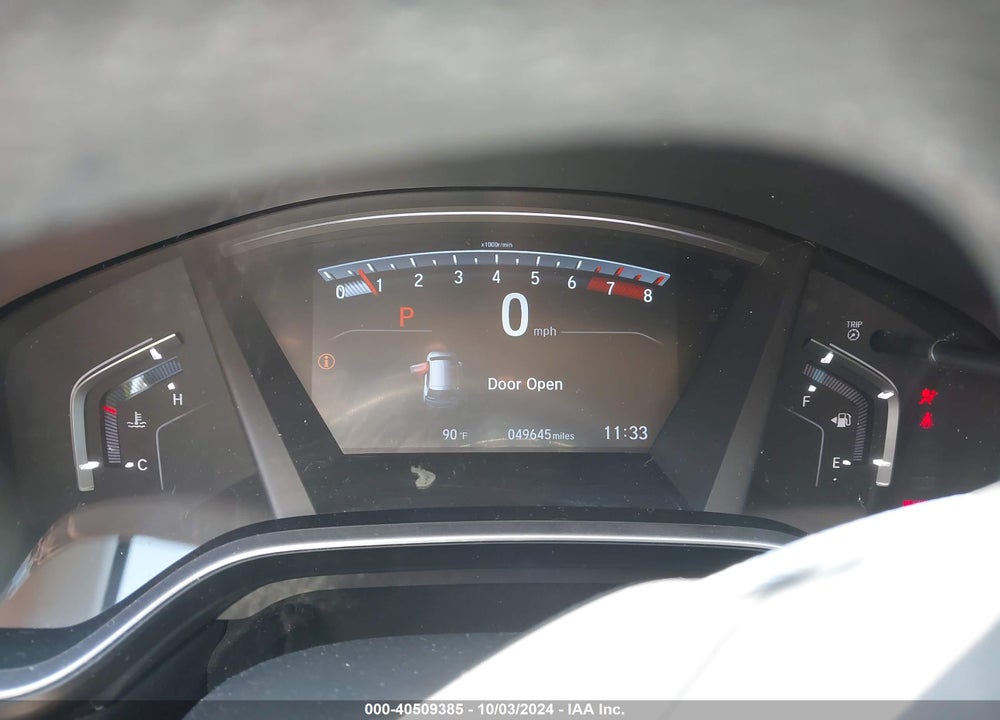 2019 HONDA CR-V EX VIN: 5J6RW1H51KL006378