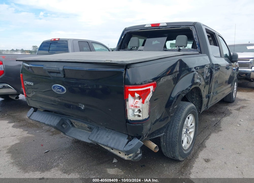 2017 FORD F-150 VIN: 1FTEW1C81HFA41354