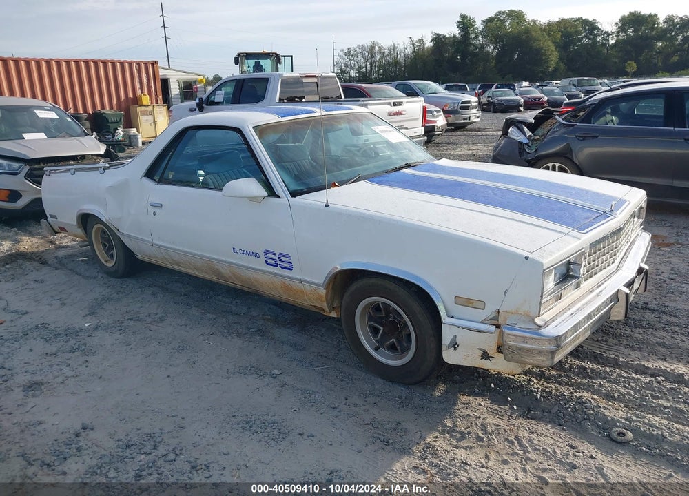 1985 CHEVROLET EL CAMINO VIN: 3GCCW80H3FS923784