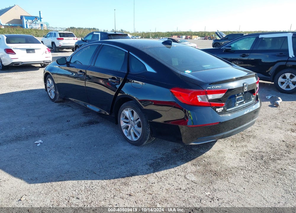 2019 HONDA ACCORD LX VIN: 1HGCV1F10KA163833