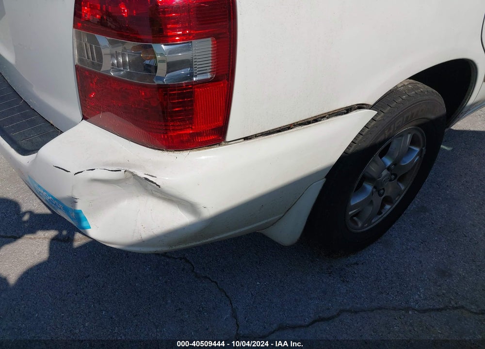 2004 TOYOTA HIGHLANDER V6 VIN: JTEGP21A640012622