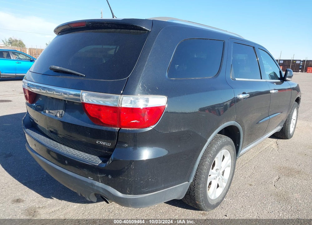 2013 DODGE DURANGO CREW VIN: 1C4SDJDT8DC653042