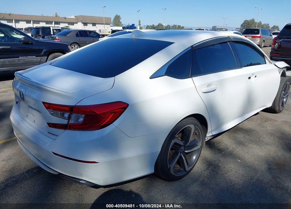 2018 HONDA ACCORD SPORT VIN: 1HGCV1F39JA069904