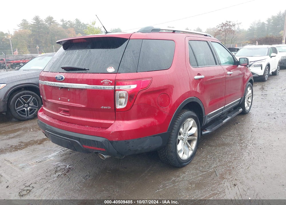2013 FORD EXPLORER XLT VIN: 1FM5K8D82DGC76199