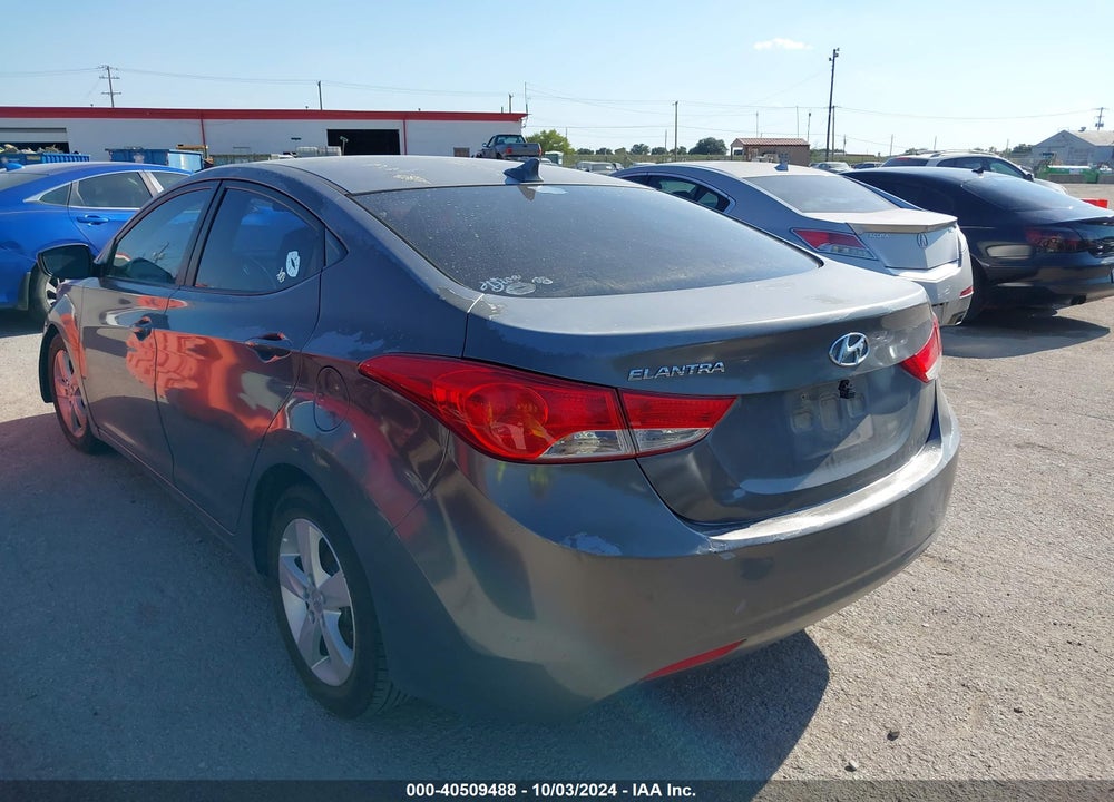 2013 HYUNDAI ELANTRA GLS VIN: 5NPDH4AE6DH323442