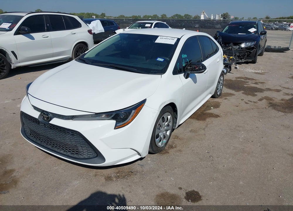 2021 TOYOTA COROLLA LE VIN: 5YFEPMAE9MP180707