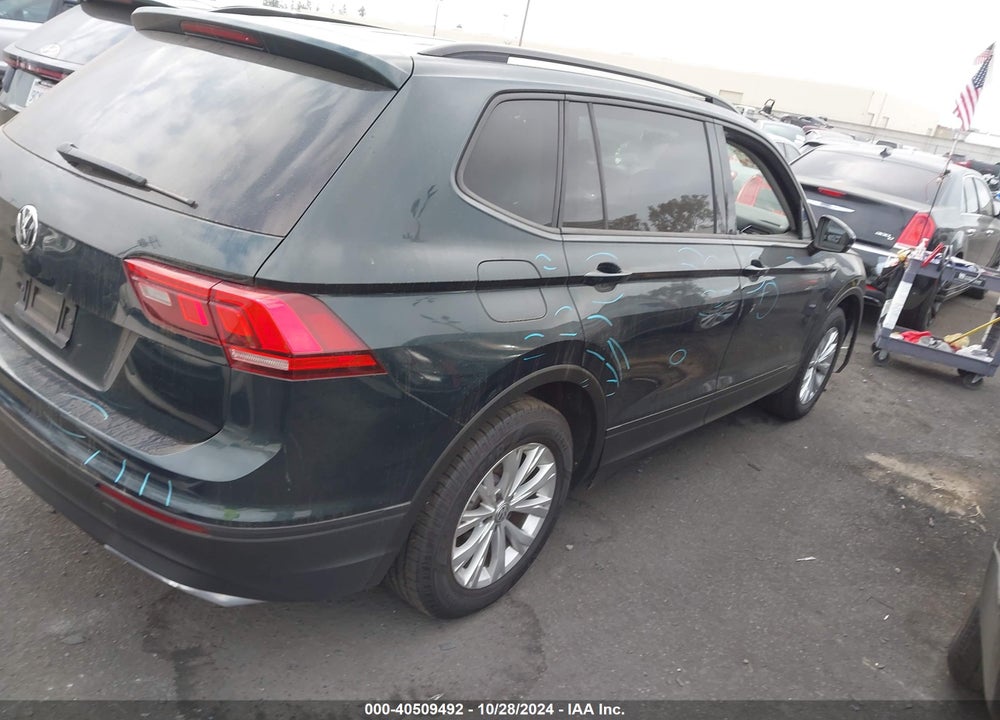 2019 VOLKSWAGEN TIGUAN 2.0T S VIN: 3VV1B7AX4KM083663