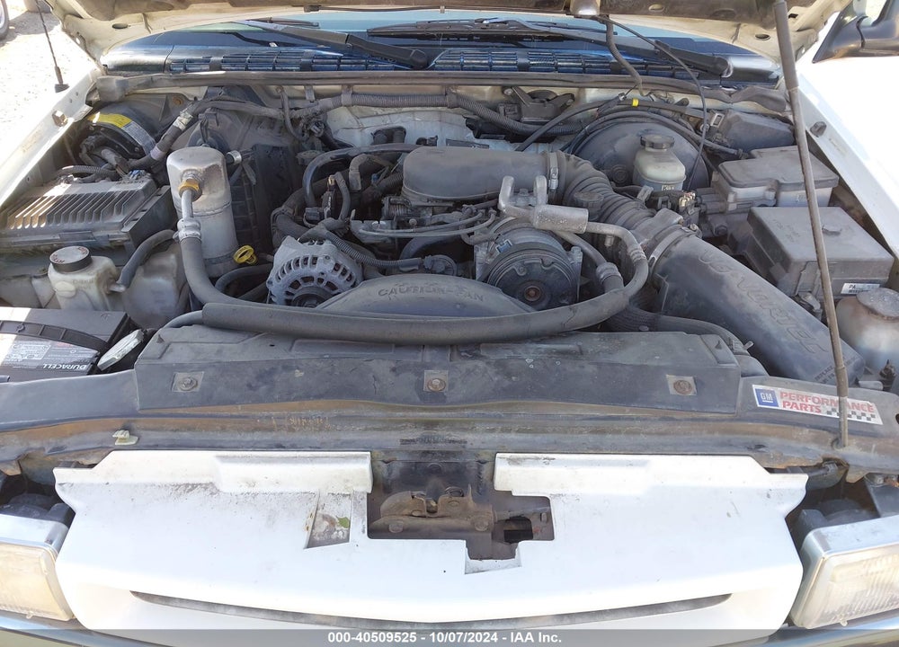 1998 CHEVROLET S-10 LS VIN: 1GCCT19WXW8218412