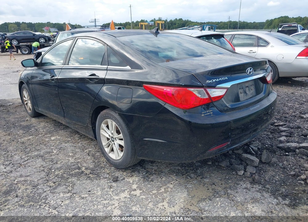2012 HYUNDAI SONATA GLS VIN: 5NPEB4ACXCH474982