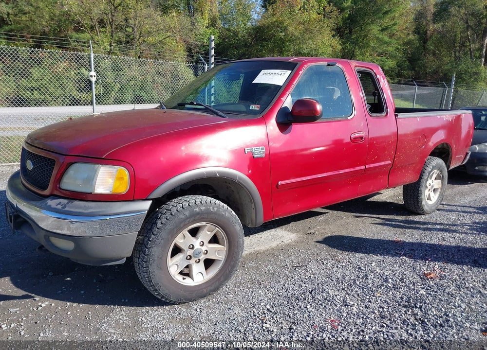 2002 FORD F-150 LARIAT/XL/XLT VIN: 1FTRX18W72NA95552