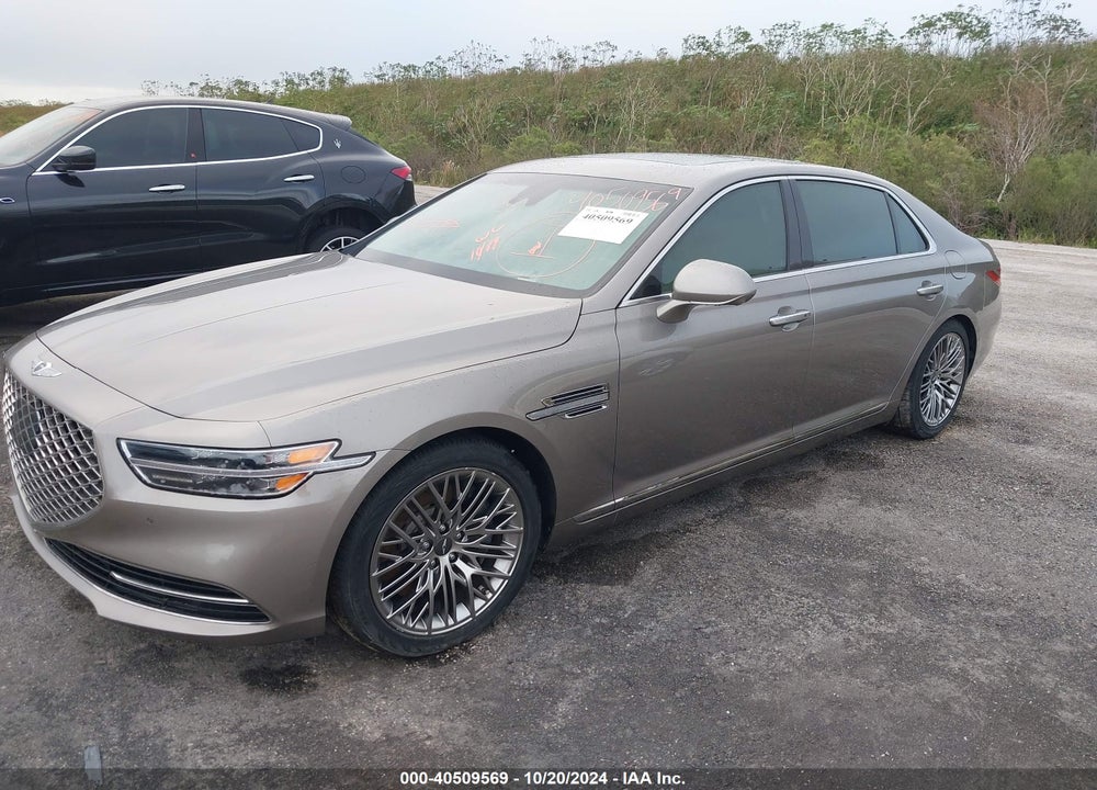 2021 GENESIS G90 5.0 ULTIMATE AWD VIN: KMTF54PH0MU091947