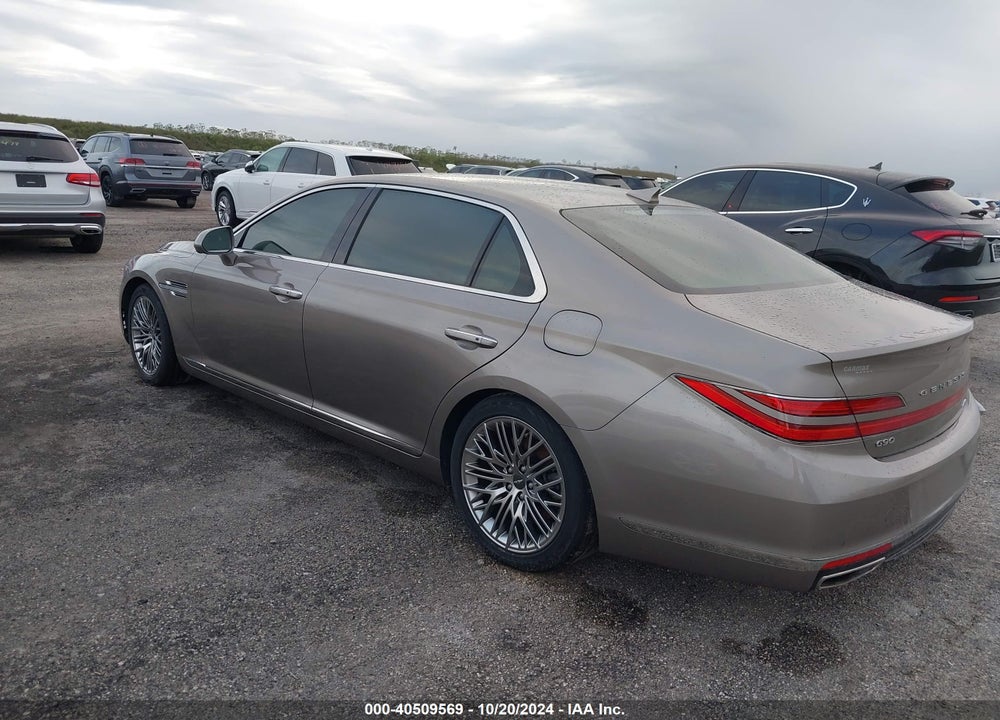 2021 GENESIS G90 5.0 ULTIMATE AWD VIN: KMTF54PH0MU091947