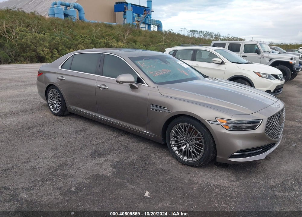 2021 GENESIS G90 5.0 ULTIMATE AWD VIN: KMTF54PH0MU091947