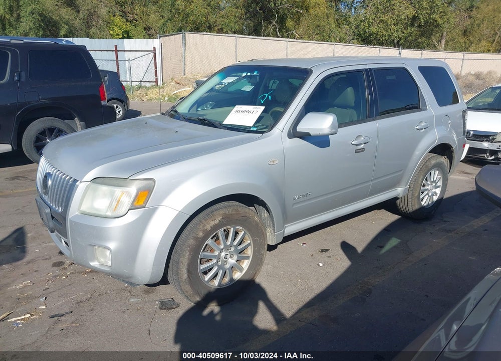 2008 MERCURY MARINER PREMIER VIN: 4M2CU97148KJ39997