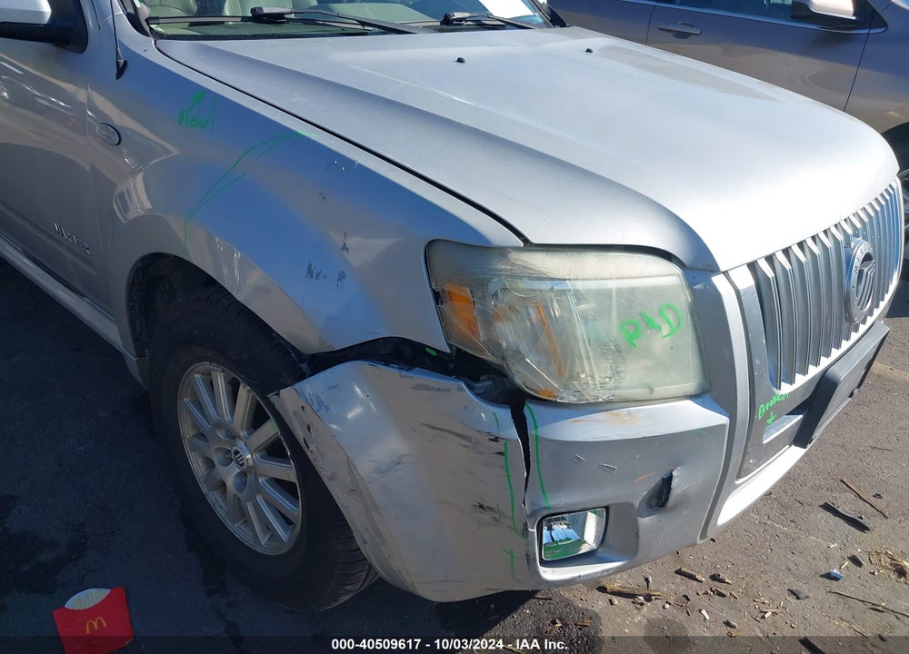 2008 MERCURY MARINER PREMIER VIN: 4M2CU97148KJ39997