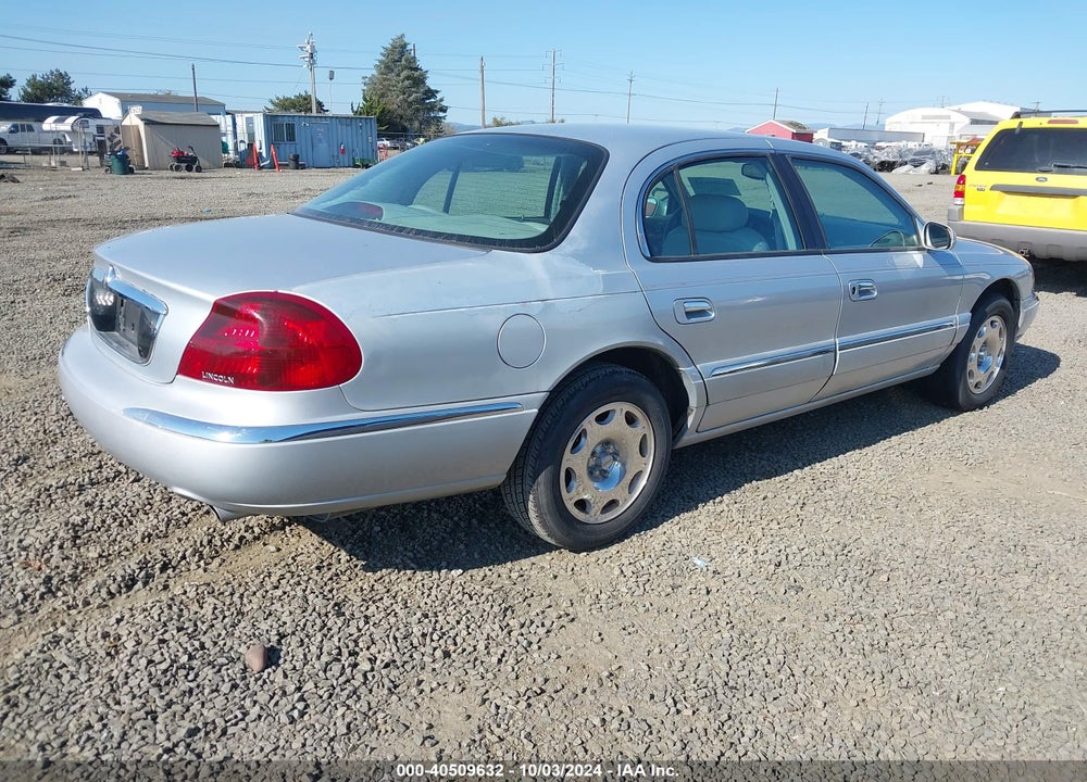 1998 LINCOLN CONTINENTAL VIN: 1LNFM97VXWY737927