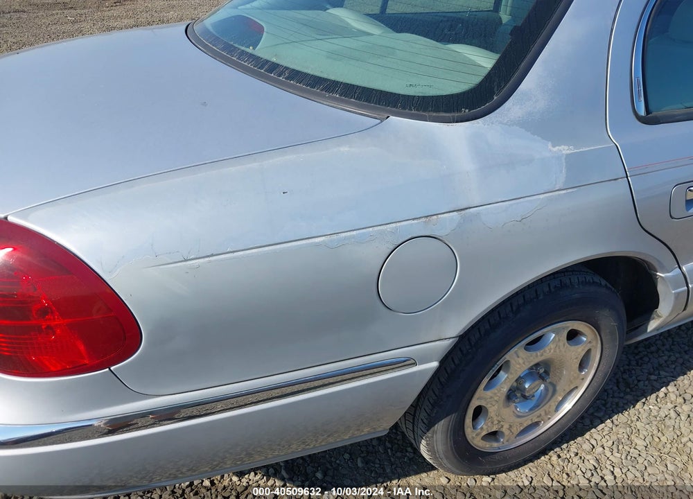 1998 LINCOLN CONTINENTAL VIN: 1LNFM97VXWY737927
