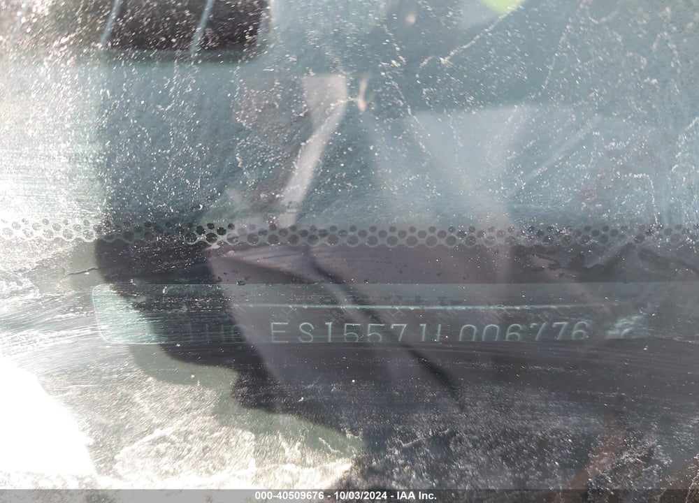 2001 HONDA CIVIC LX VIN: 1HGES15571L006776