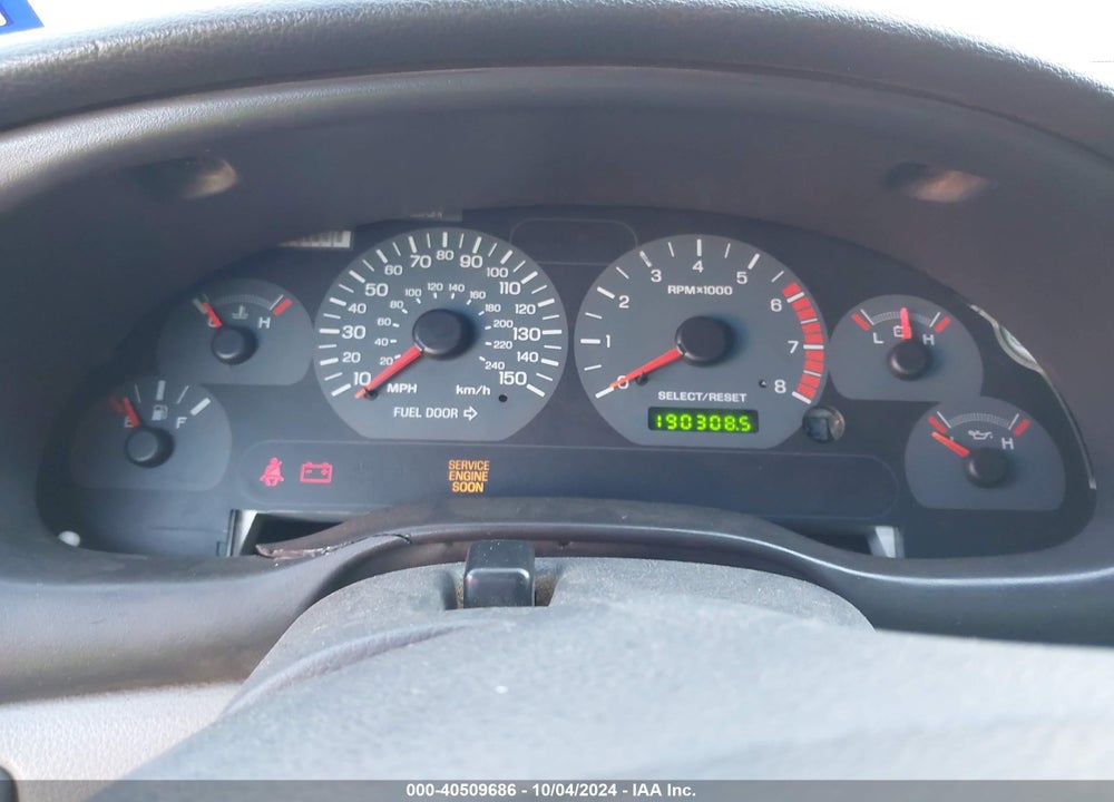 2003 FORD MUSTANG GT VIN: 1FAFP42X33F313817