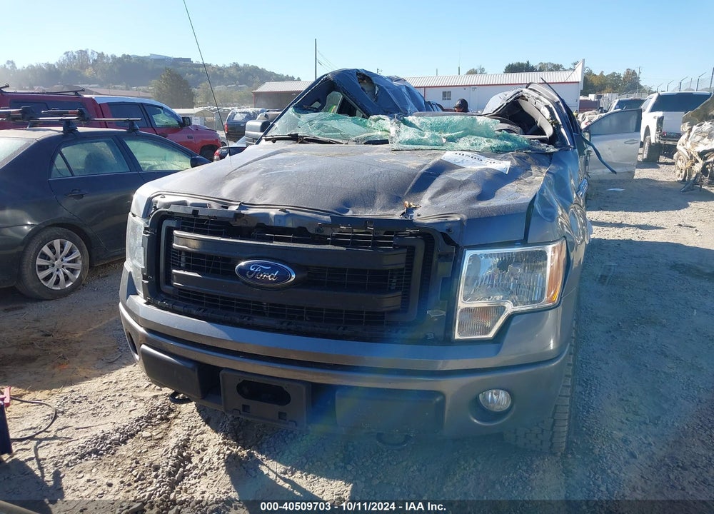 2014 FORD F-150 STX VIN: 1FTFX1EF5EFB00043