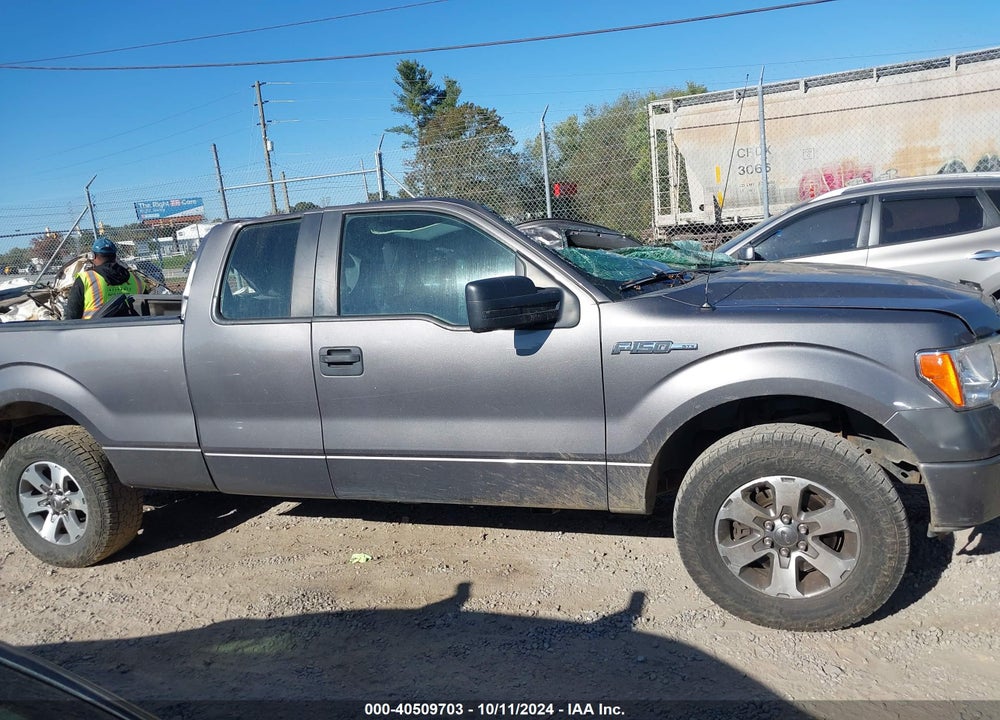 2014 FORD F-150 STX VIN: 1FTFX1EF5EFB00043