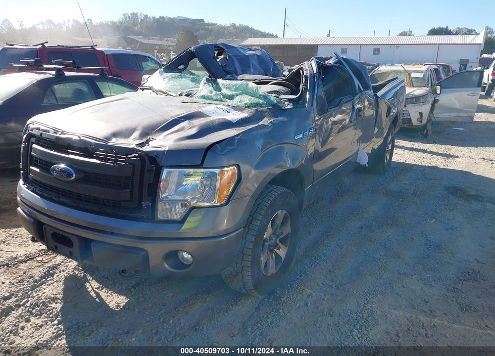 2014 FORD F-150 STX VIN: 1FTFX1EF5EFB00043