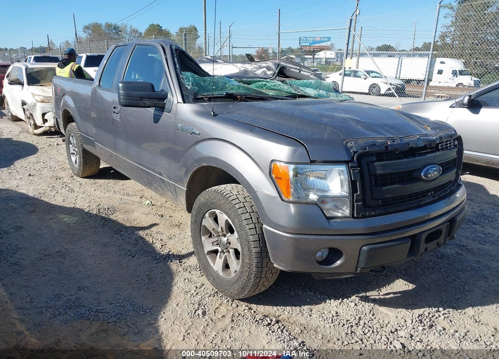 2014 FORD F-150 STX VIN: 1FTFX1EF5EFB00043