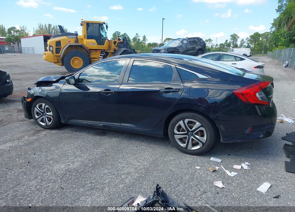 2018 HONDA CIVIC LX VIN: 2HGFC2F59JH551655