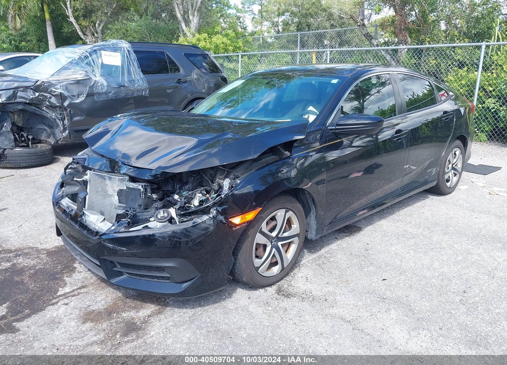 2018 HONDA CIVIC LX VIN: 2HGFC2F59JH551655