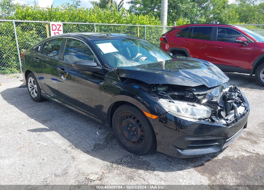 2018 HONDA CIVIC LX VIN: 2HGFC2F59JH551655
