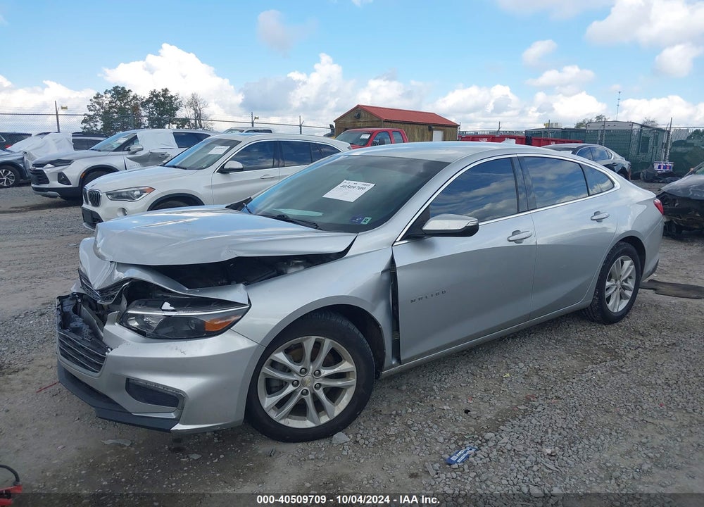 2018 CHEVROLET MALIBU LT VIN: 1G1ZD5ST6JF237373