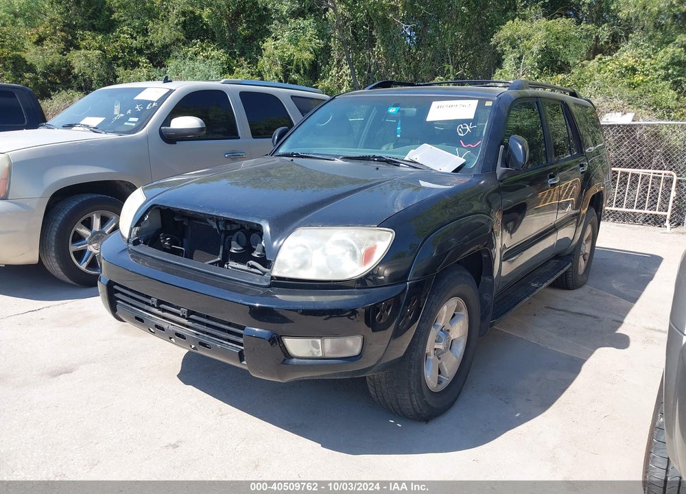 2004 TOYOTA 4RUNNER SR5 V8 VIN: JTEZT14R648003419