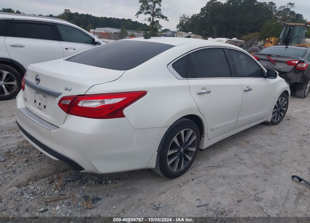 2017 NISSAN ALTIMA 2.5 SV VIN: 1N4AL3AP6HC122418