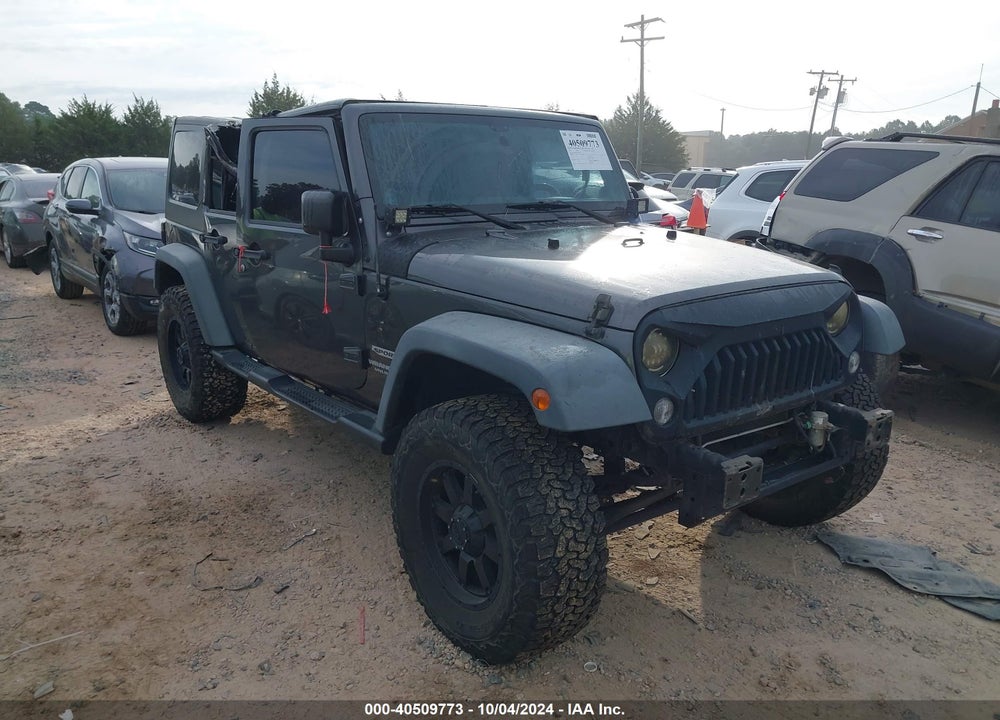 2014 JEEP WRANGLER UNLIMITED SPORT VIN: 1C4BJWDG4EL298252