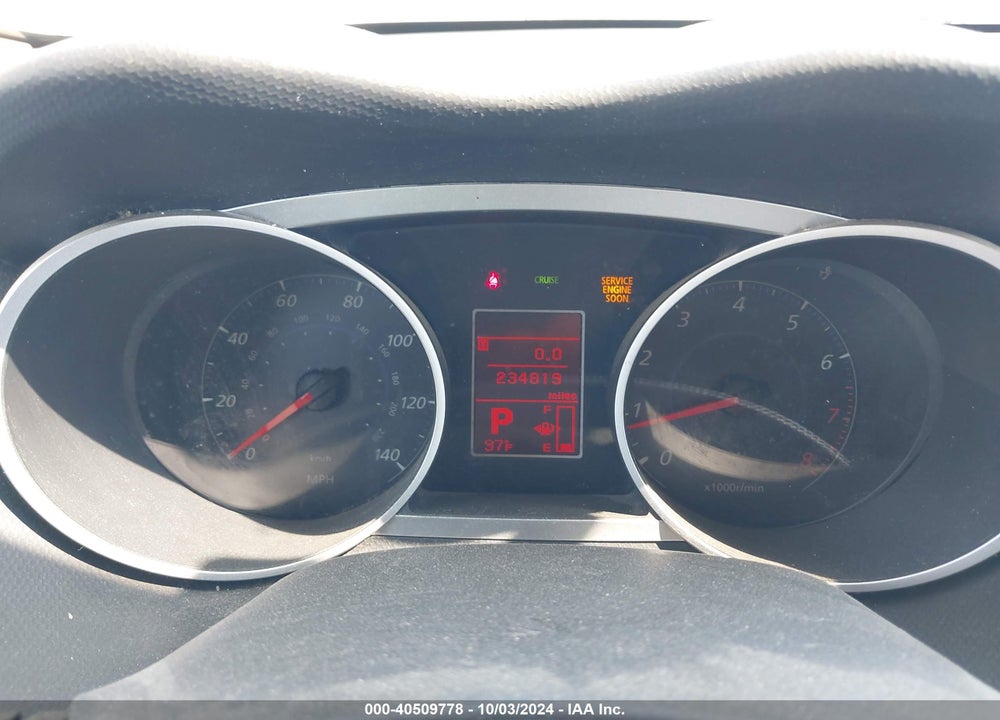 2009 MITSUBISHI OUTLANDER SE VIN: JA4LS31WX9Z008489