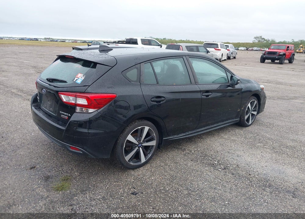 2019 SUBARU IMPREZA 2.0I SPORT VIN: 4S3GTAJ63K1704480